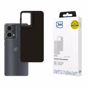 3mk Matētais apvalks Motorola Moto G85 - melns