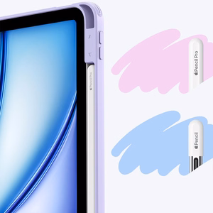 ESR Atveramais hibrīda apvalks iPad 10.9" 2020-2022 (4/5 gen.) / 11" 2024-2025 (6/7 gen.) - violets