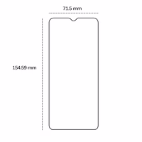 Rūdīts stikls 2,5D Samsung Galaxy M15 5G