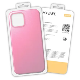 MYSAFE Maciņš SKIN IPHONE 13 PRO MAX LIGHT rozā BOX