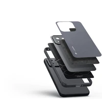 Dux Ducis Fino viedtālruņa apvalks Xiaomi 13 ar silikona rāmi pelēks