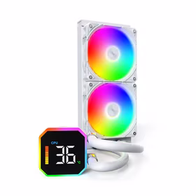 Procesora dzesētājs Montech Hyperflow Digital 240 balts