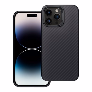 Carbon Elite Magnētiskais viedtālruņa apvalks saderīgs ar MagSafe IPHONE 14 PRO MAX melns