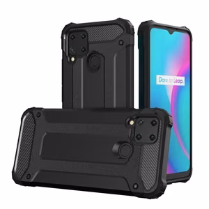 Чехол Hybrid Armor для Realme 10 5G / Realme 9i 5G бронированный гибридный чёрный
