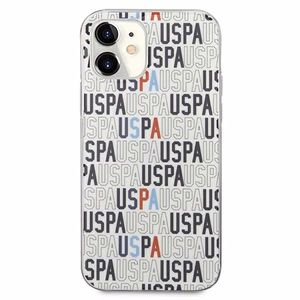 US Polo USHCP12SPCUSPA6 Logo Mania Collection vāciņš ierīcei iPhone 12 mini 5.4", balts