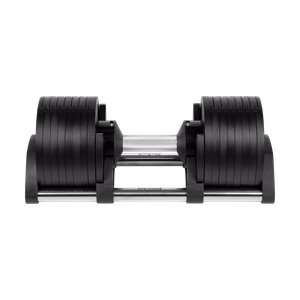 REBEL ACTIVE regulējama čuguna hantele, 36 kg, regulēšanas solis 2 kg