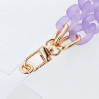 PANAMA Telefonu kakla siksna ar piekari / garums 40 cm (cilpā 20 cm) / uz plaukstas - violetaina