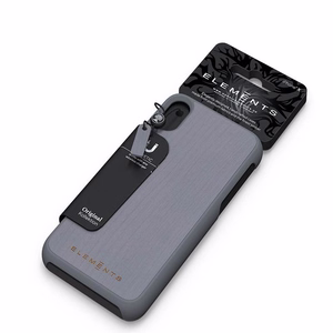 Nordic Elements Original Gefion vāciņš ierīcei iPhone XS Max, ar dabīga kļavas koka apdari, vidēji pelēks
