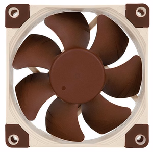 Noctua NF-A8 ULN datora dzesēšanas sistēma datora korpusa ventilators 8 cm bēšs, brūns