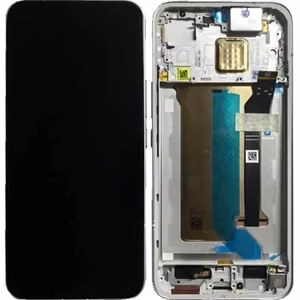 LCD ekrāns Xiaomi Pocophone X8 Pro Max ar skārienekrānu un rāmi, balts, oriģināls (servisa iepakojums)