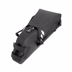 Rockbros AS-157 RideMate ūdensizturīga velosipēda sēdekļa soma – krāsa: melna