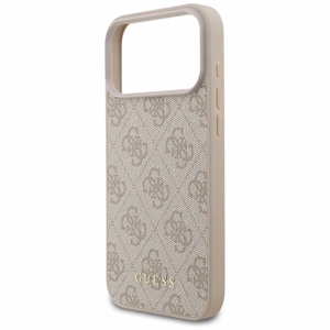 Guess 4G Classic maciņš modelim iPhone 17 Pro Max / 18 Pro Max – krāsa: rozā