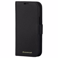 Maciņš dbramante 1928 New York 2w1 Wallet iPhone 15 melns