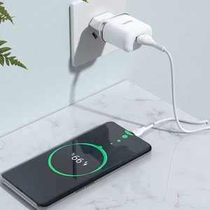 Tālruņa lādētājs Hoco USB A QC3.0 3A 18W N3 balts