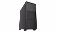 Gembird Fornax K500 ATX computer case, Midi Tower, melns