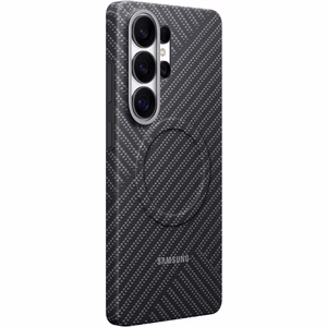 Samsung Carbon Magnet maciņš Samsung Galaxy S26 Ultra, saderīgs ar MagSafe, pelēks