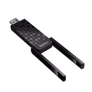 USB Wi-Fi adapteris Hoco HI34 Wi-Fi6 melns