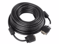 Lanberg CA-VGAC-10CC-0150-B VGA cable 15 m VGA (D-Sub) melns