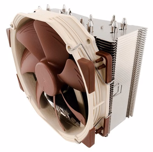 Noctua NH-U14S datora dzesēšanas komponents procesora dzesētājs 12 cm brūns, nerūsējošs tērauds