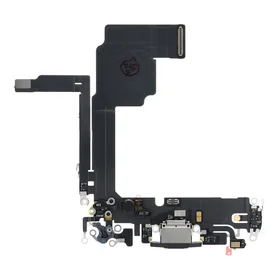 Uzlādes fleksis USB IPHONE 15 Pro melns OEM