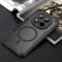 Tech-Protect Rugged Shield MagSafe apvalks Xiaomi Poco M8 Pro / Xiaomi Redmi Note 15 Pro+ 5G - melns