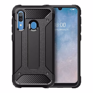ARMOR viedtālruņa apvalks SAMSUNG A40 melns
