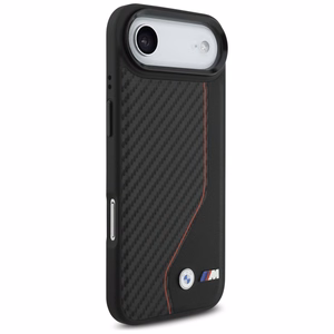 BMW M Carbon Line & Logo Magnētiskais viedtālruņa apvalks iPhone Air - sarkans
