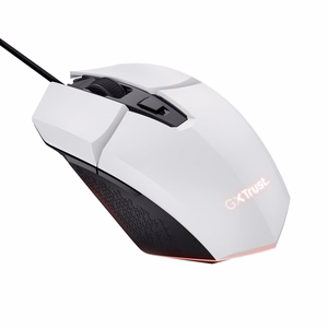 Trust GXT 109W Felox - 6400 DPI optical gaming mouse (white)