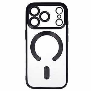 Metālisks Magsafe maciņš iPhone 17 Pro melns