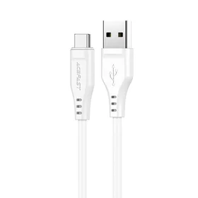 Acefast USB kabelis - USB Type C 1.2m, 3A balts (C3-04 balts)