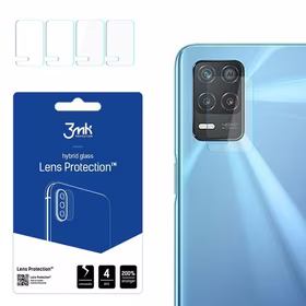 3MK FLEXIBLE GLASS LENS hibrīda stikls PROTECT REALME 8 5G priekš 4 gab. kamerai