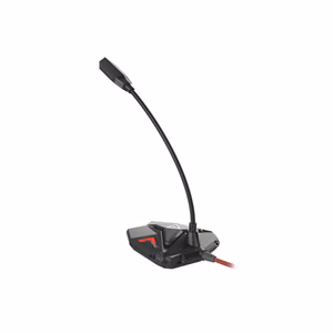 Genesis Radium 100 – игровой USB 2.0-микрофон, чёрно-красный