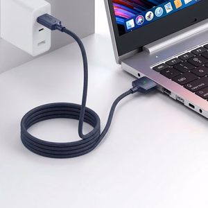 Tech-Protect MMC01 Ultraboost USB-C / USB-C MagSafe 3 140W 200cm kabelis MacBook - tumši zils