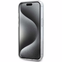 DKNY IML Mono un svītras Magnētiskais viedtālruņa apvalks iPhone 15 Plus / 14 Plus - melna
