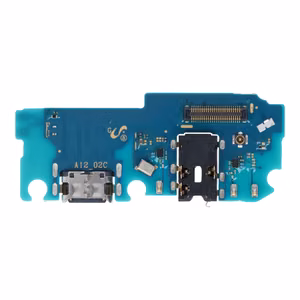 Гибкий шлейф Samsung A125 A12 2020 с разъёмом зарядки, микрофоном, гнездом наушников ORG