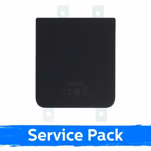 Aizmugurējais vāks, saderīgs ar Samsung F721 Z Flip4 / Grafīta / (Service Pack)