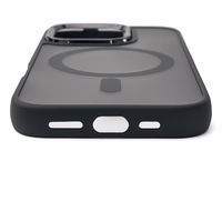 Magnētiskā kolekcija Magnētiskais iPhone 16 Plus apvalks - melns