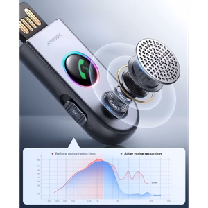 Adapteris Joyroom JR-CB6 pelēks (Ievade: Bluetooth 5.3 / Izvade: AUX)