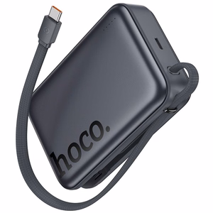 Ārējā baterija Power Bank Hoco Q44A 45W Magnetic 20000mAh melna