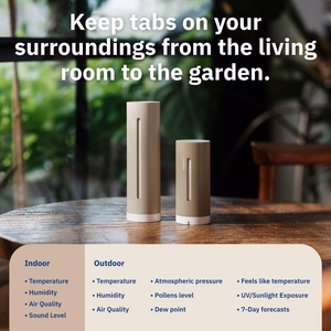 Netatmo NWS-S – viedā meteoroloģiskā stacija, smilšu krāsā