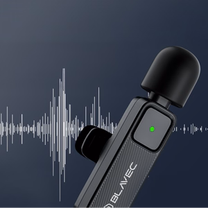 Blavec MK-01 ClipGo piespraužamie mikrofoni, 2 gab., USB-C (LMMK01-B) (krāsa: melna)