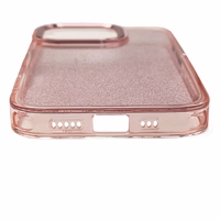 Wozinsky Spīdīgs viedtālruņa apvalks Samsung Galaxy S24 FE - rozā ar spīdumiem