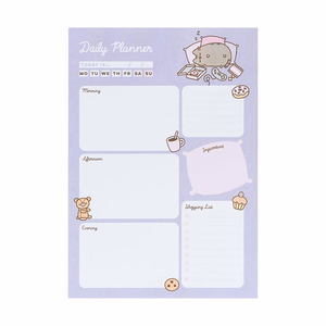 Pusheen Moments dienas plānotājs, 54 A5 lapas