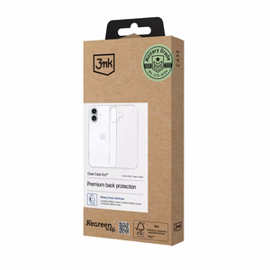 3mk Caurspīdīgs Apvalks Eco Apple iPhone 16 plus - caurspīdīgs
