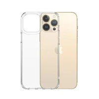 PanzerGlass HardCase antibakteriālais militārā standarta sertificēts viedtālruņa apvalks iPhone 13 Pro Max – caurspīdīgs