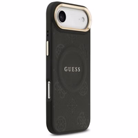 Guess Peony Hot Stamp MagSafe viedtālruņa apvalks iPhone Air – melns