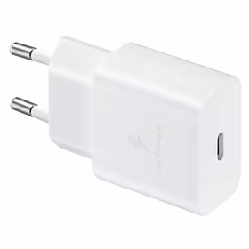 Samsung EP-T1510EWE 15W USB-C sienas lādētājs (OOB lielapjoma – aizstājējiepakojums) – balts
