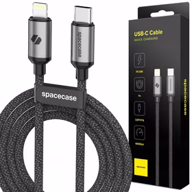 Spacecase Kabelis USB-C to Lightning Cable 1M 20W CL05