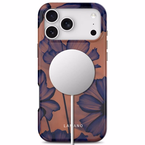 Tech-Protect Lamano MagSafe maciņš iPhone 18 Pro Max / 17 Pro Max, tumši zils / brūns