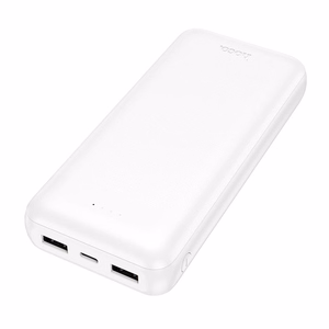 Hoco J153A ārējais akumulators, 20000 mAh, 2 A, 10 W, balts